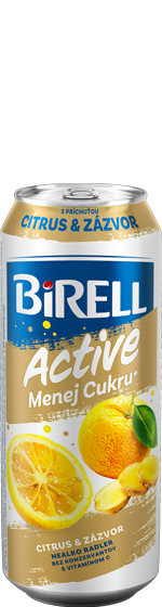 Birell Citrus & Zázvor (o 30 % menej cukru)